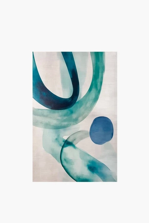 Printed Abstract Canvas, 40x60cm