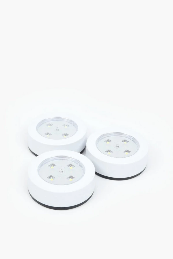3 Pack Led Push Lights