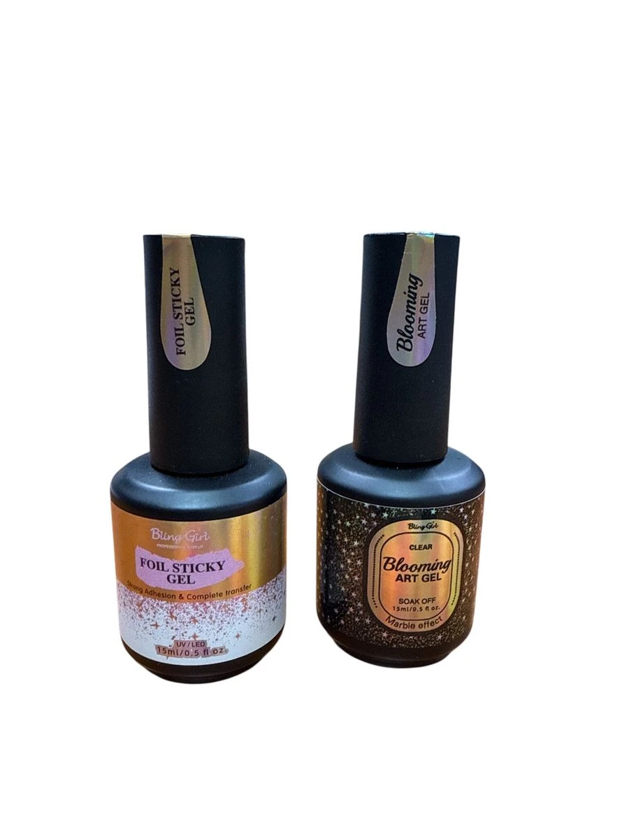 Foil Sticky Gel And Blooming Art Gel - 15ml