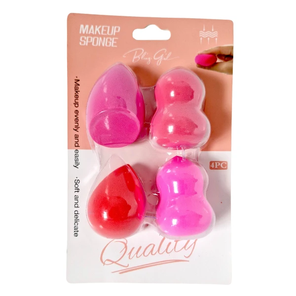 Bling Girl Makeup Sponges - (4 Sponges)