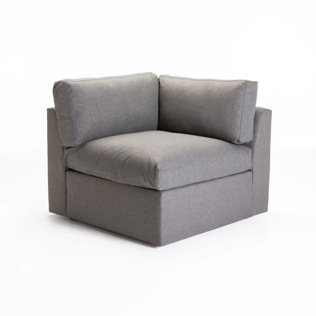 MICO MODULAR END PIECE - DARK GREY