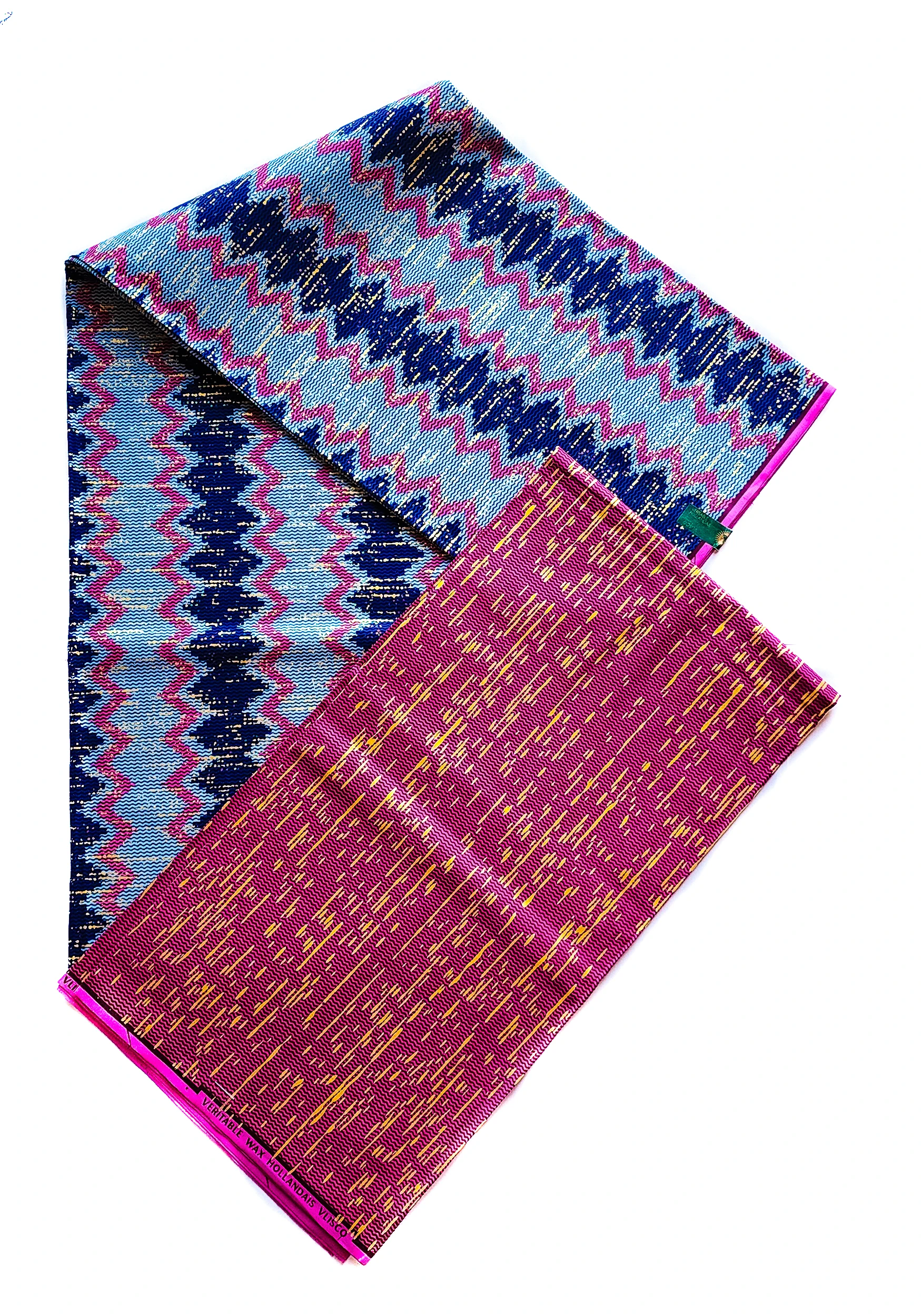 Golden African Print Fabric 14/23509