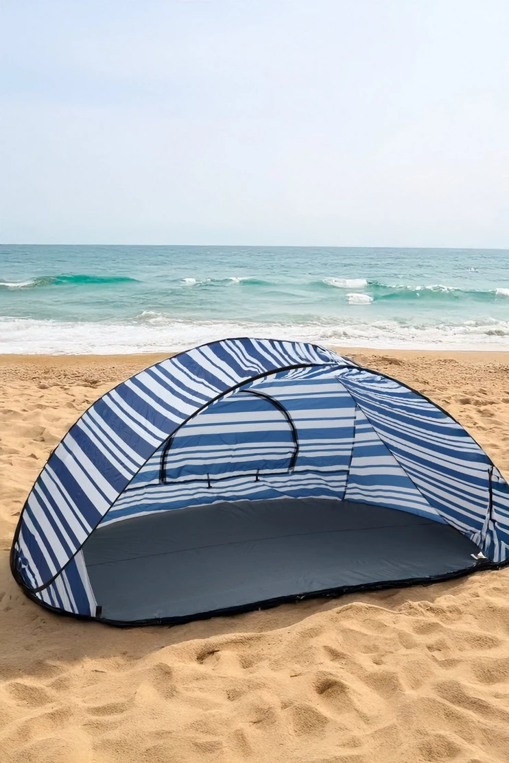 Cabana Stripe Pop Up Tent