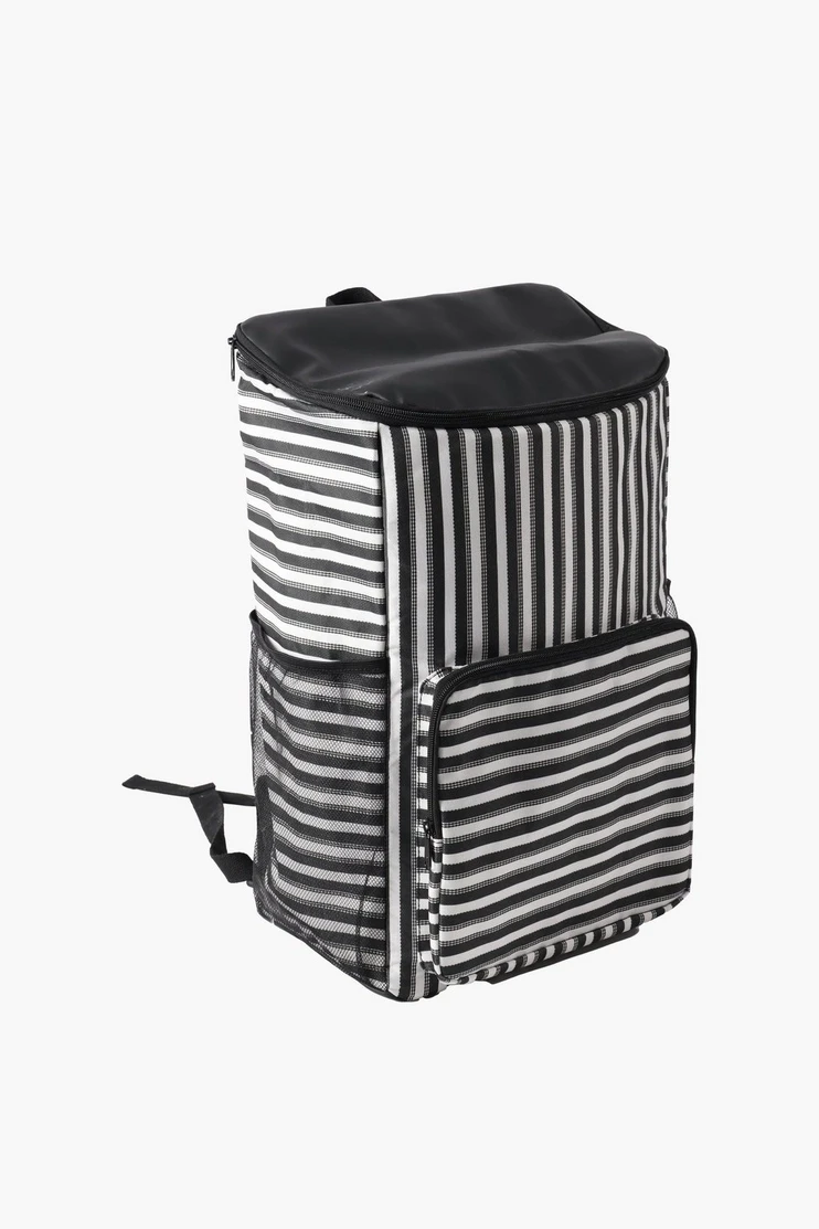 Monochrome Stripe Backpack