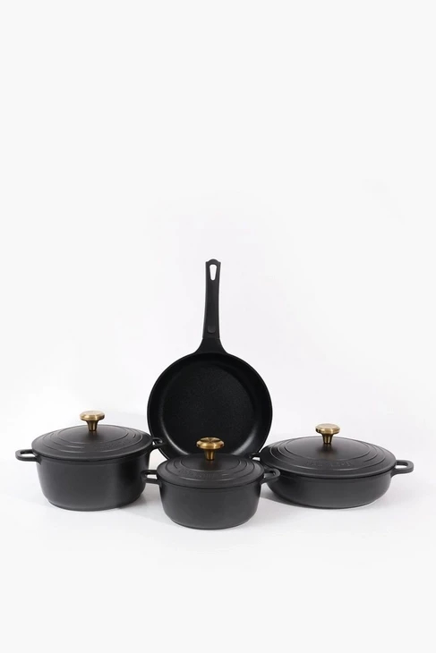 Cast Aluminium Cookware Set (7 Piece)