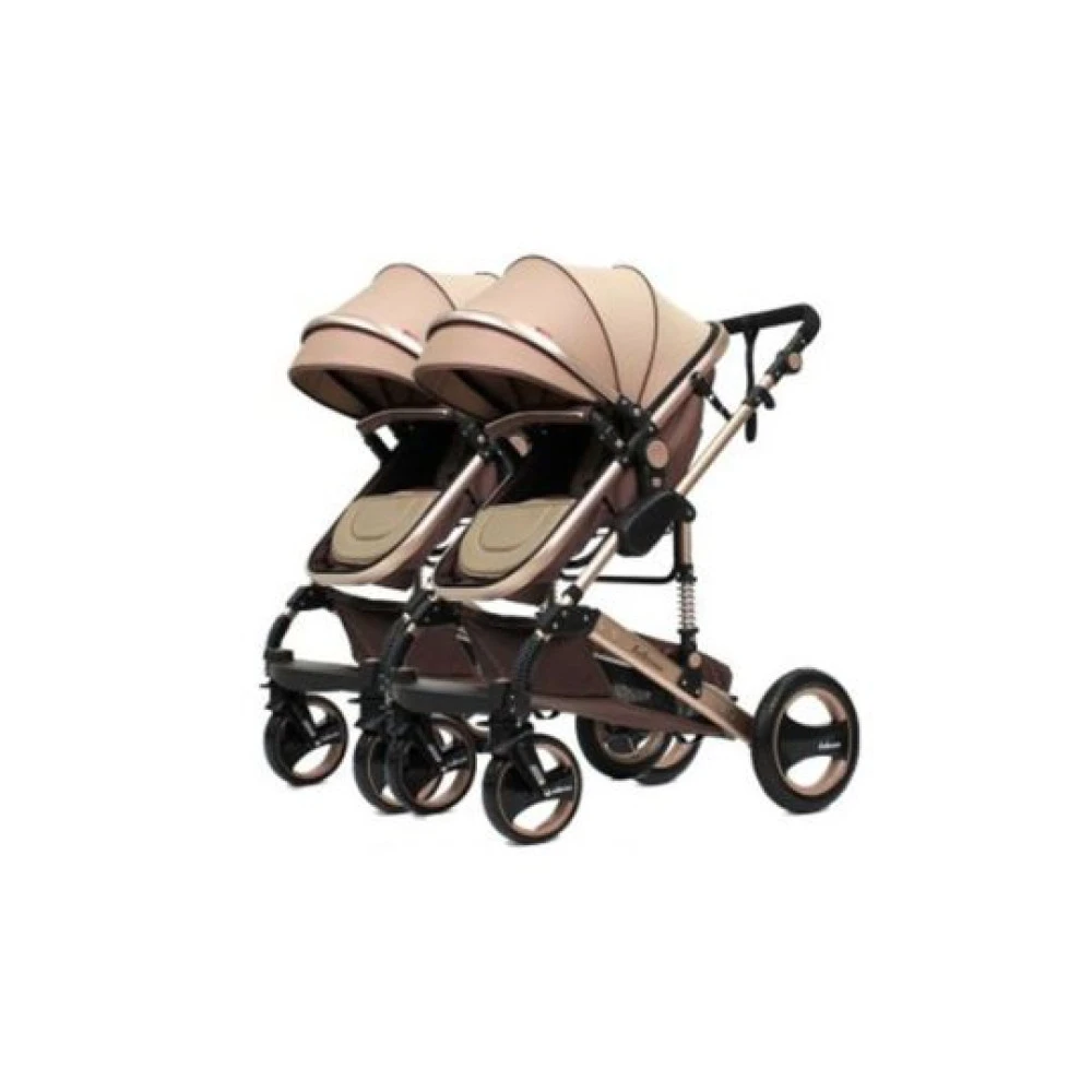 Belecoo Detachable Twin Stroller