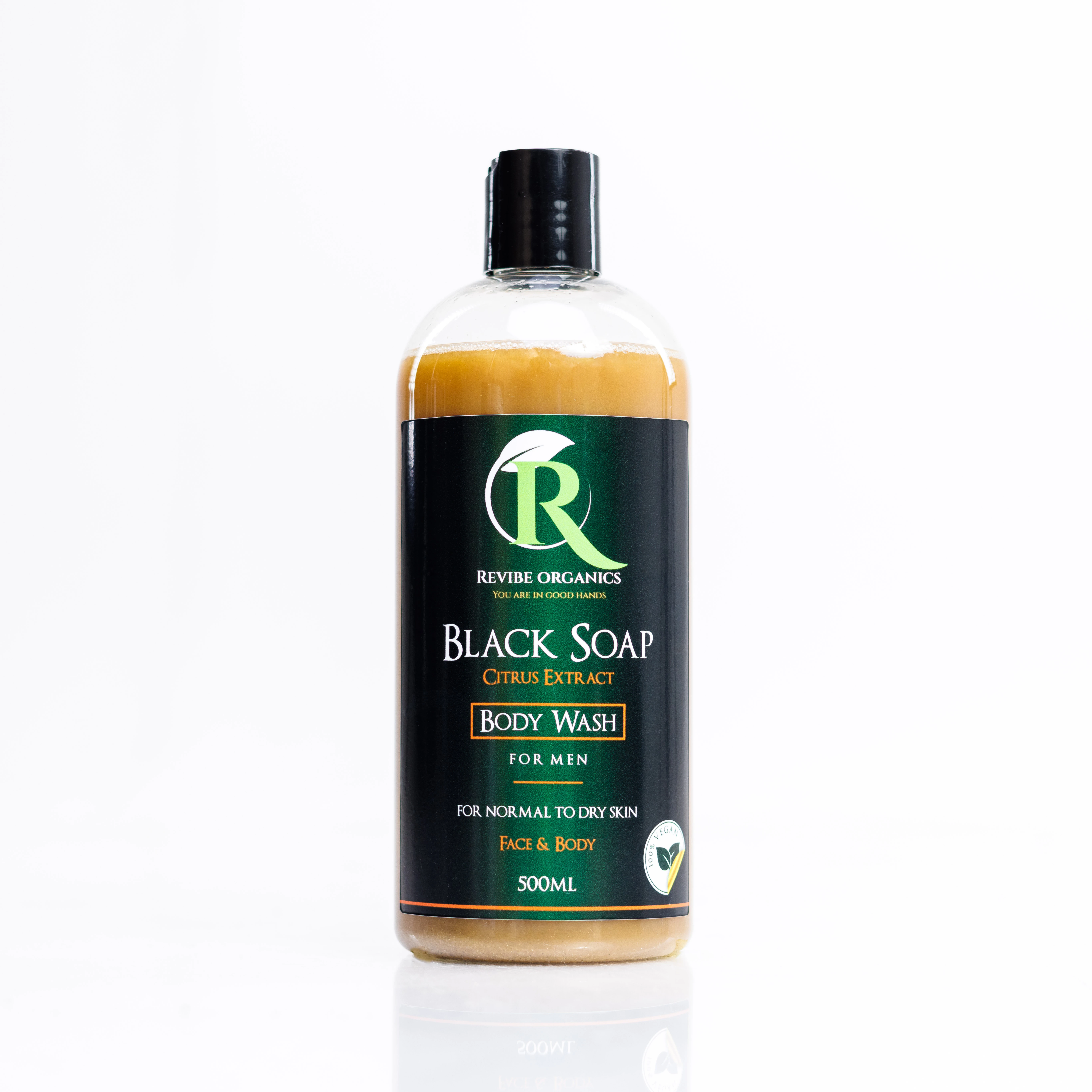 Black Soap Body Wash For Men