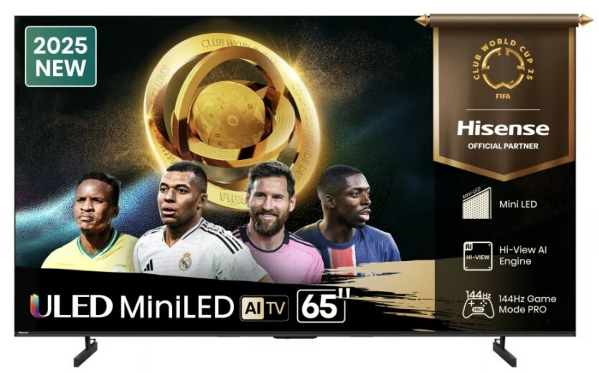 Hisense 65-inch Mini-LED 144Hz TV-65U7Q