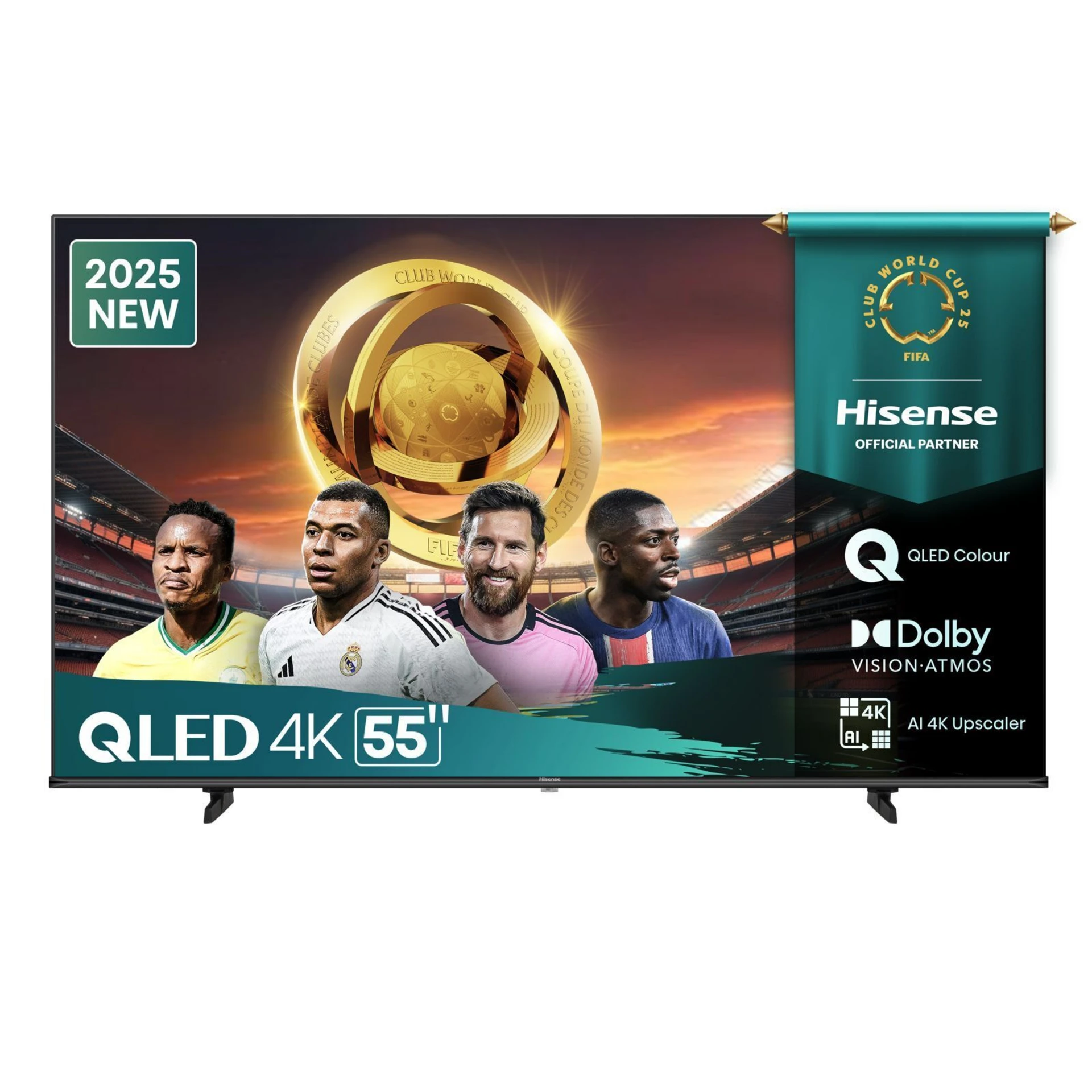 Hisense 55-inch QLED 4K TV-55Q6Q