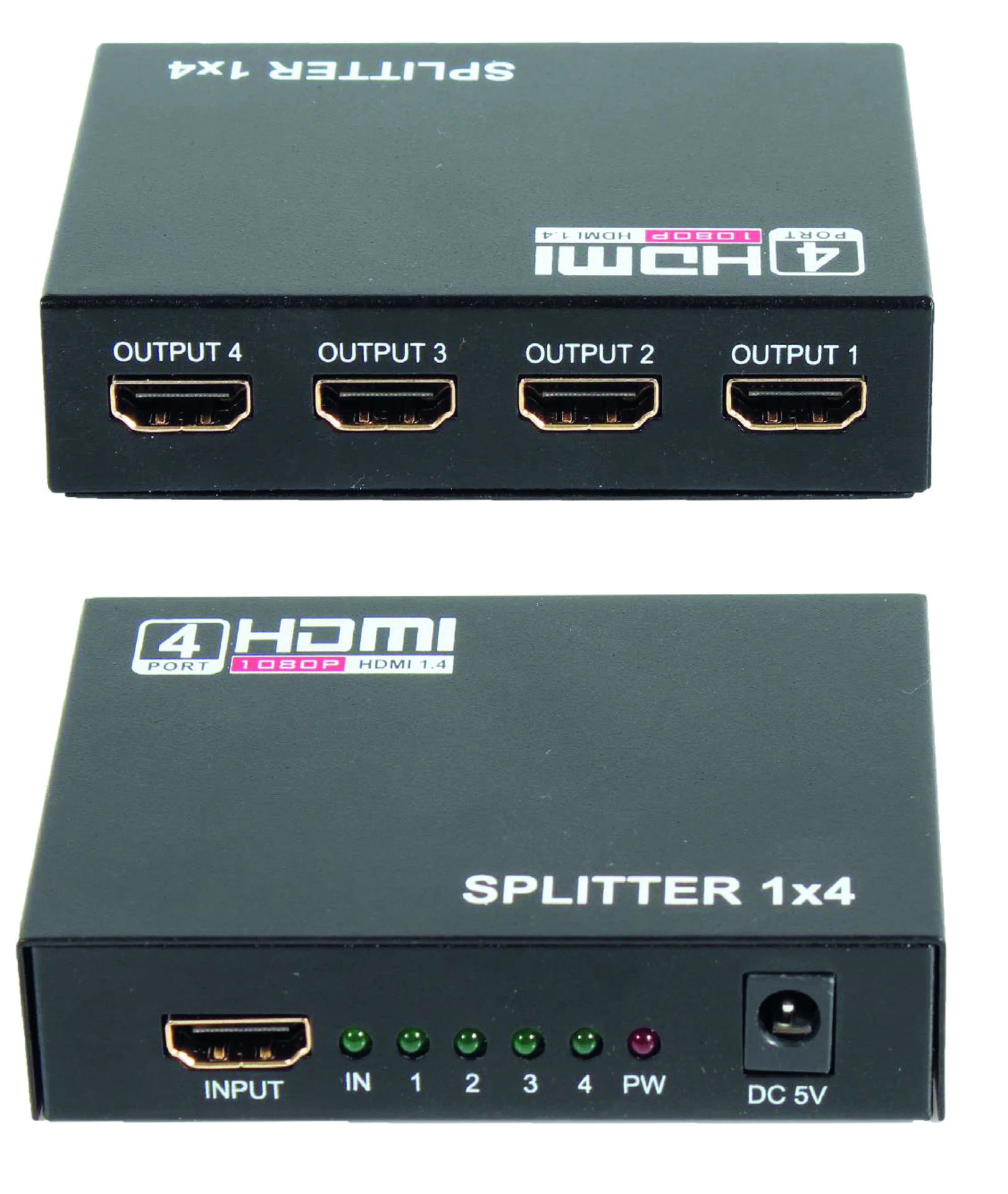 Ultra Link HDMI 4 Way Splitter
