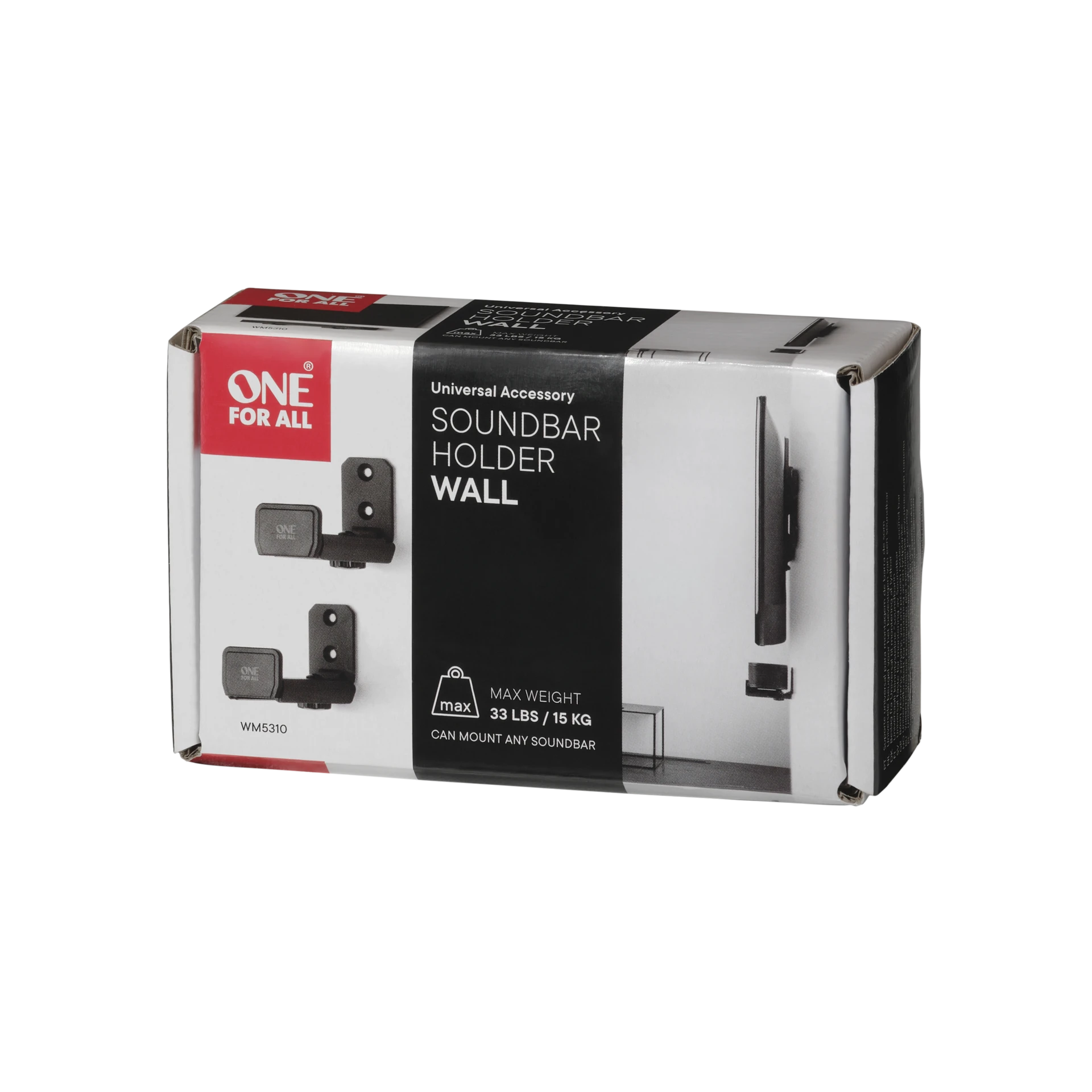 One For All Universal Sound Bar Holder WM5310