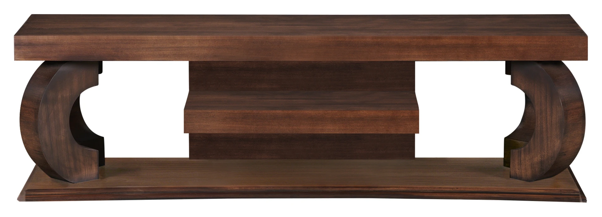 Europe TV Stand, Brown