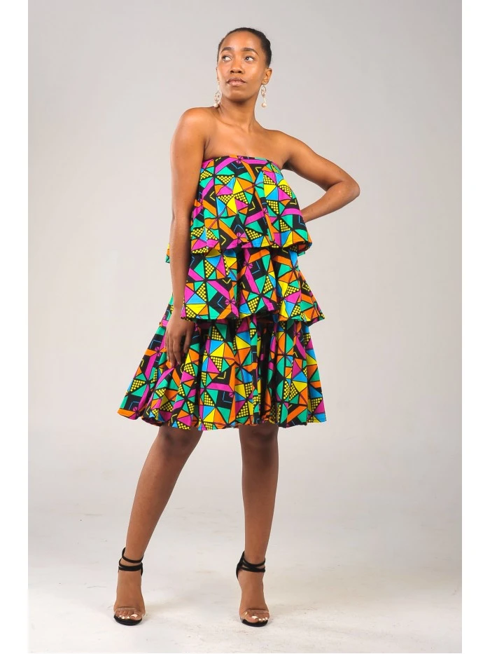 Imibala Three Step Dress