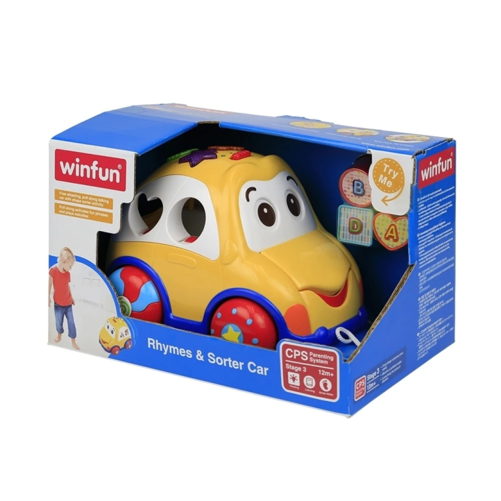 Winfun rhymes n sorter car