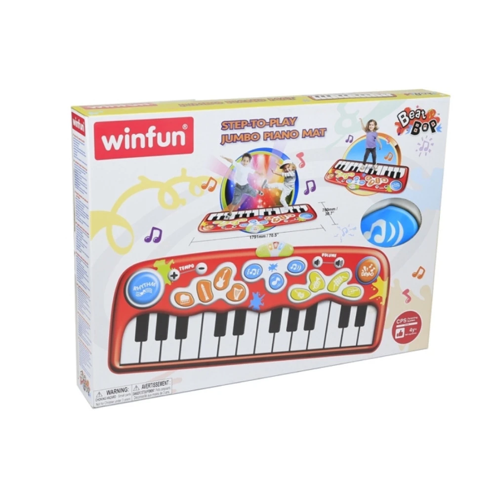 Winfun Step To Play Jumbo Piano Mat