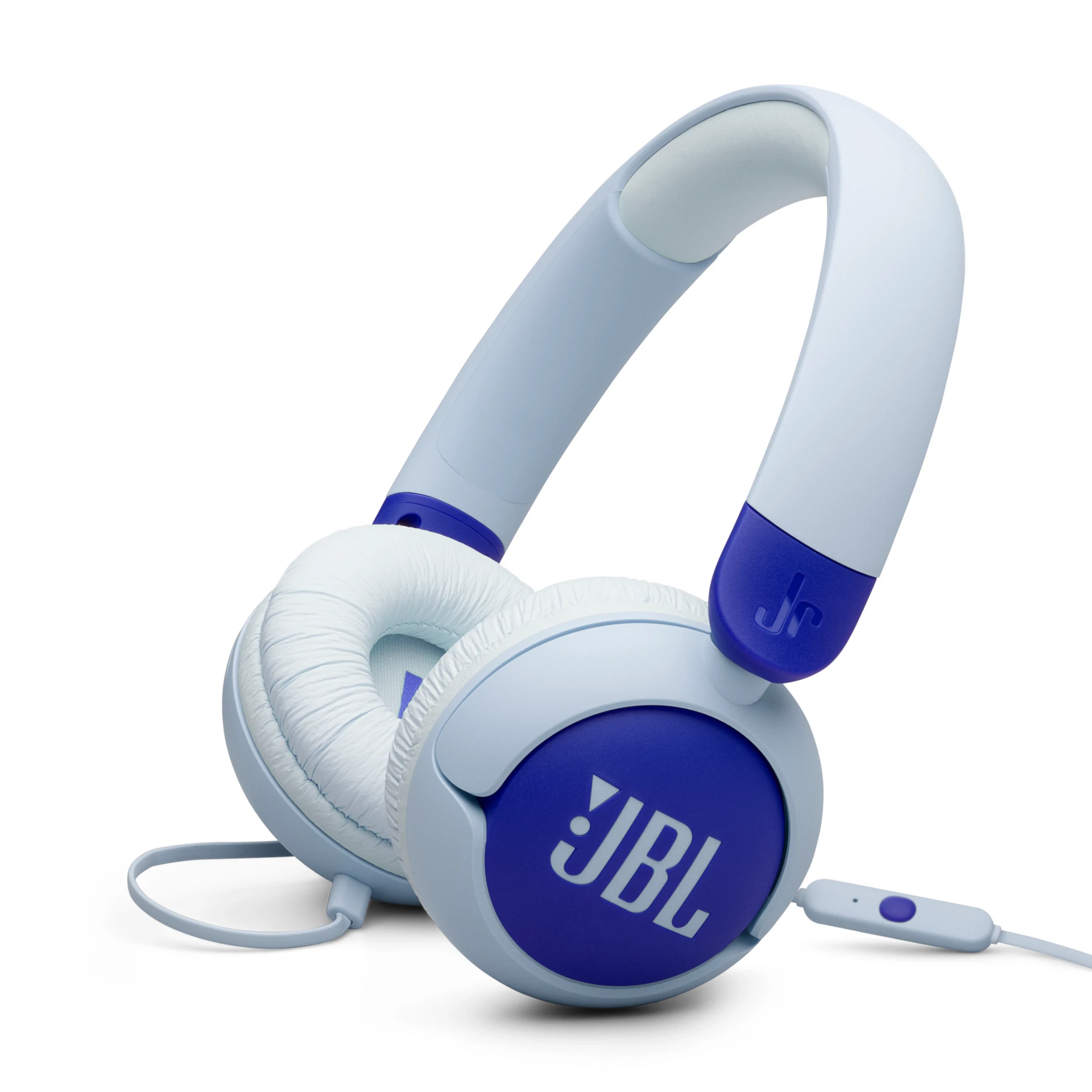 JBL JUNIOR 320 - Wired on-ear kids headphones Blue
