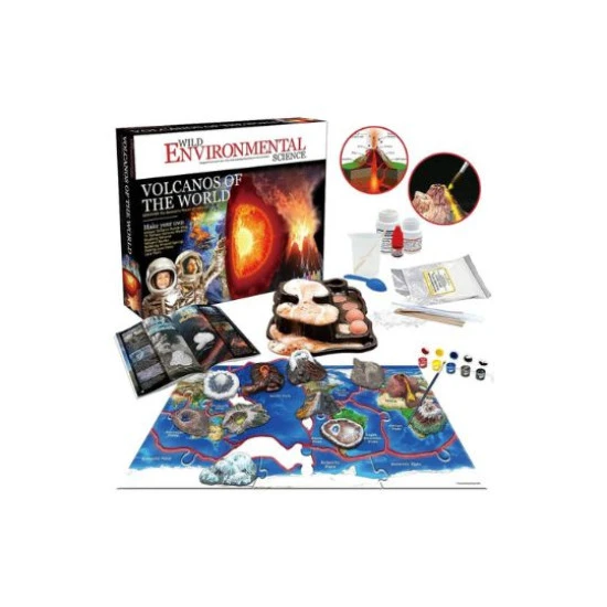 Wild Environmental Science Volcanos Of The World