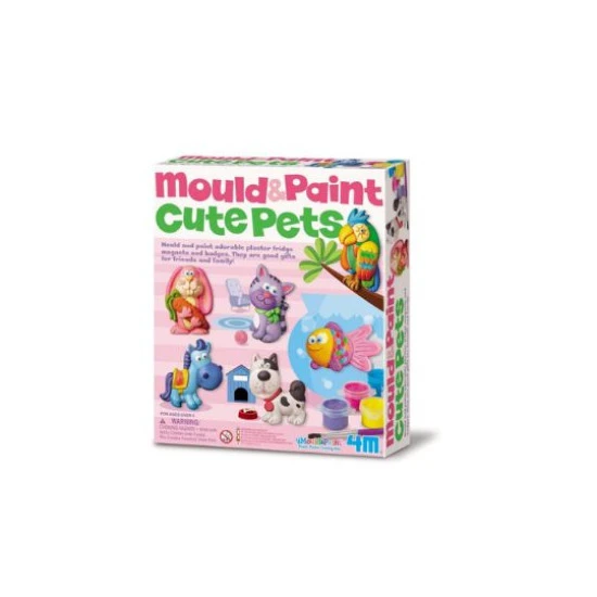 4M Mould and Paint Cute Pets