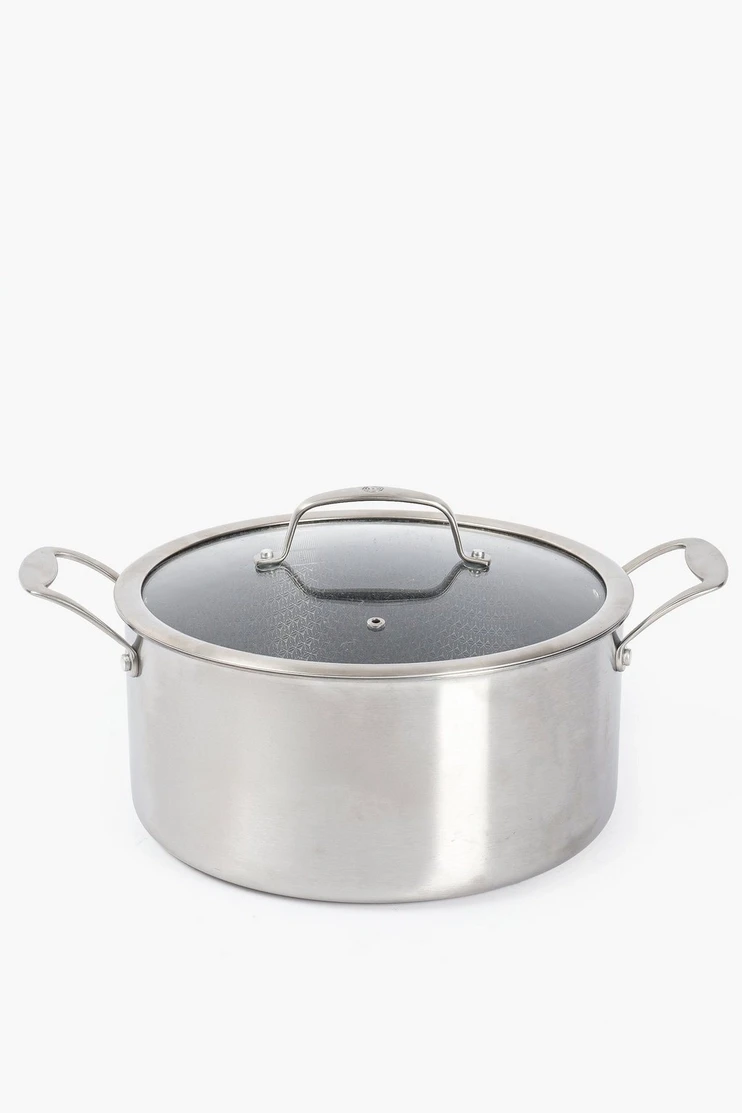 MasterChef Stainless Steel Matrix Casserole, 28cm