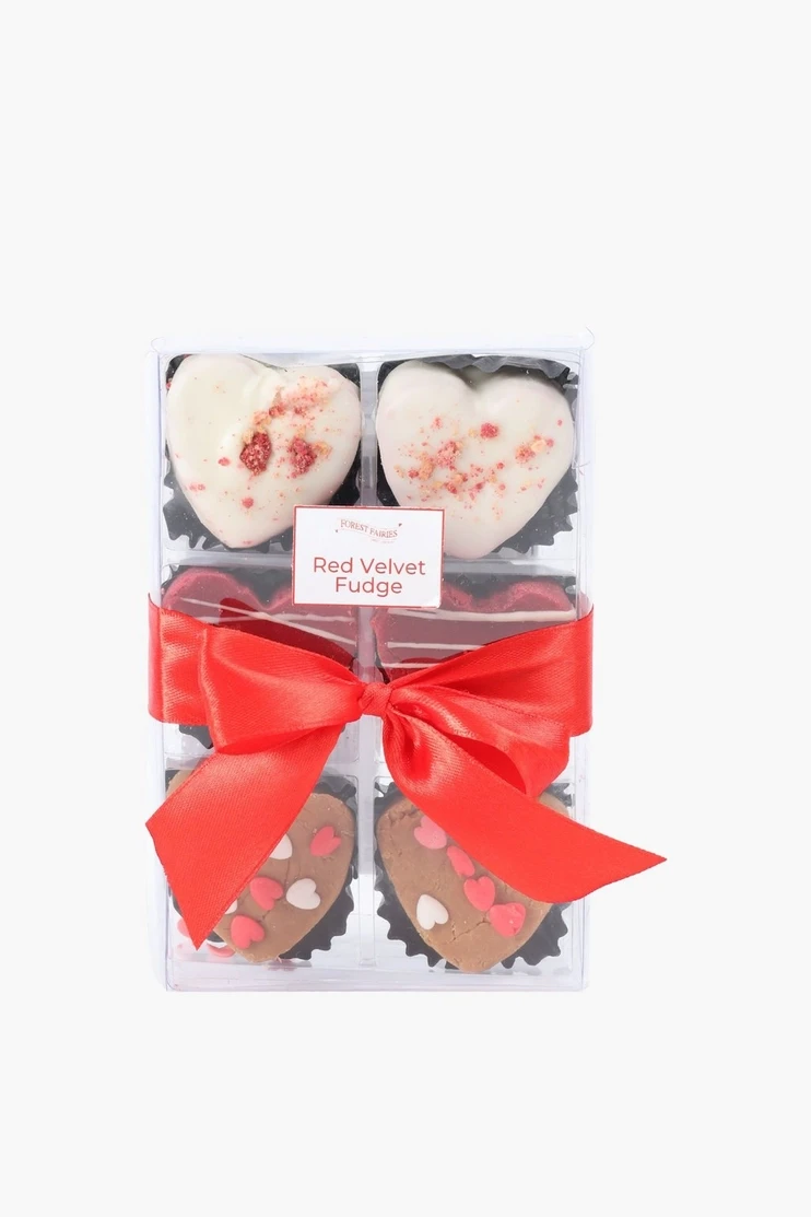 6 Piece Chocolate Hearts Gift Box,190g