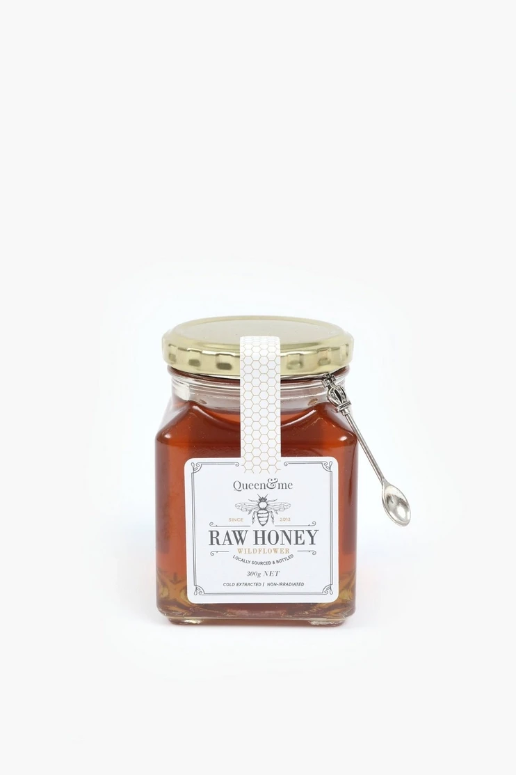 Queen And Me Raw Honey, 300g