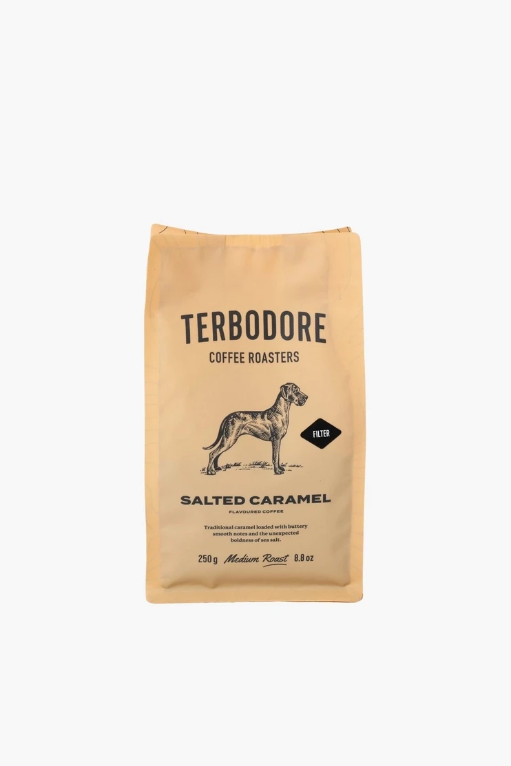 Terbodore Ground Coffee Roasters Salted Caramel,250g