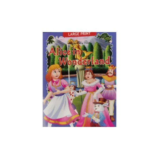 Large Print Fairy Tale Alice in Wonderland