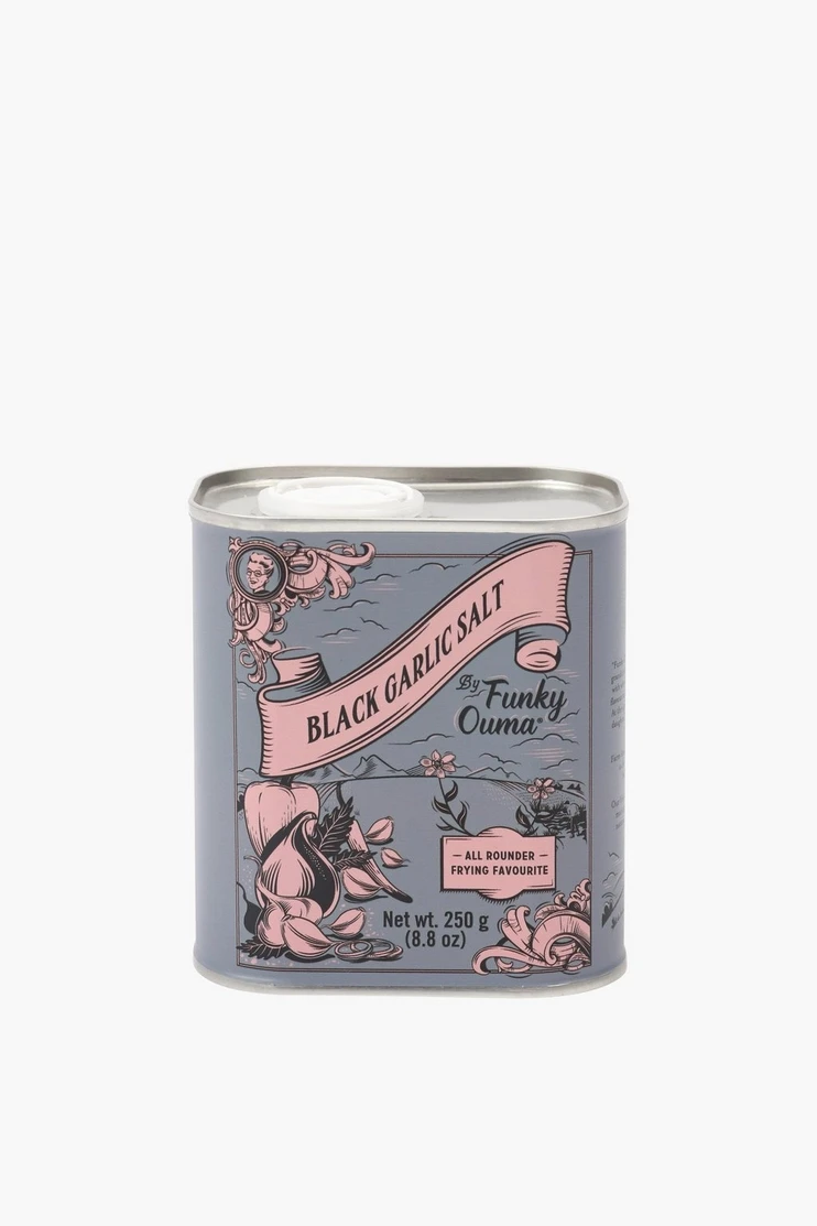 Black Garlic Salt Tin, 320g