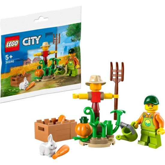 Lego Farm Garden and Scarecrow