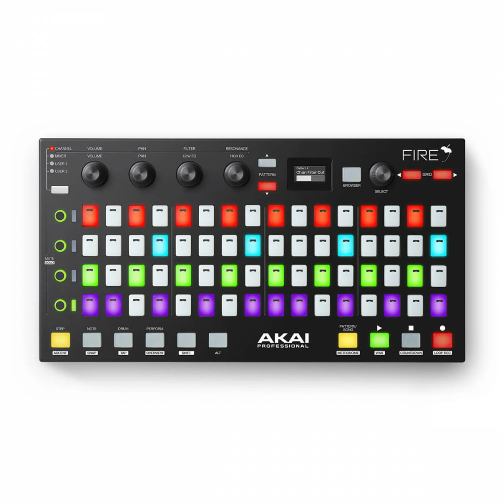 Akai Fire MIDI Controller FL Studio Fruity Fire