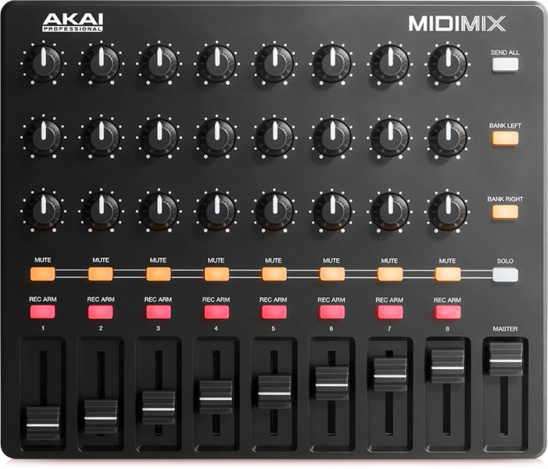 Akai 8 Channel Portable MIDI Mixer