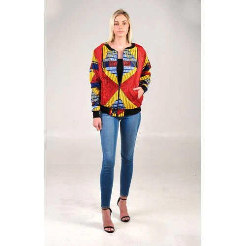 Ufefe Afriprint Bomber