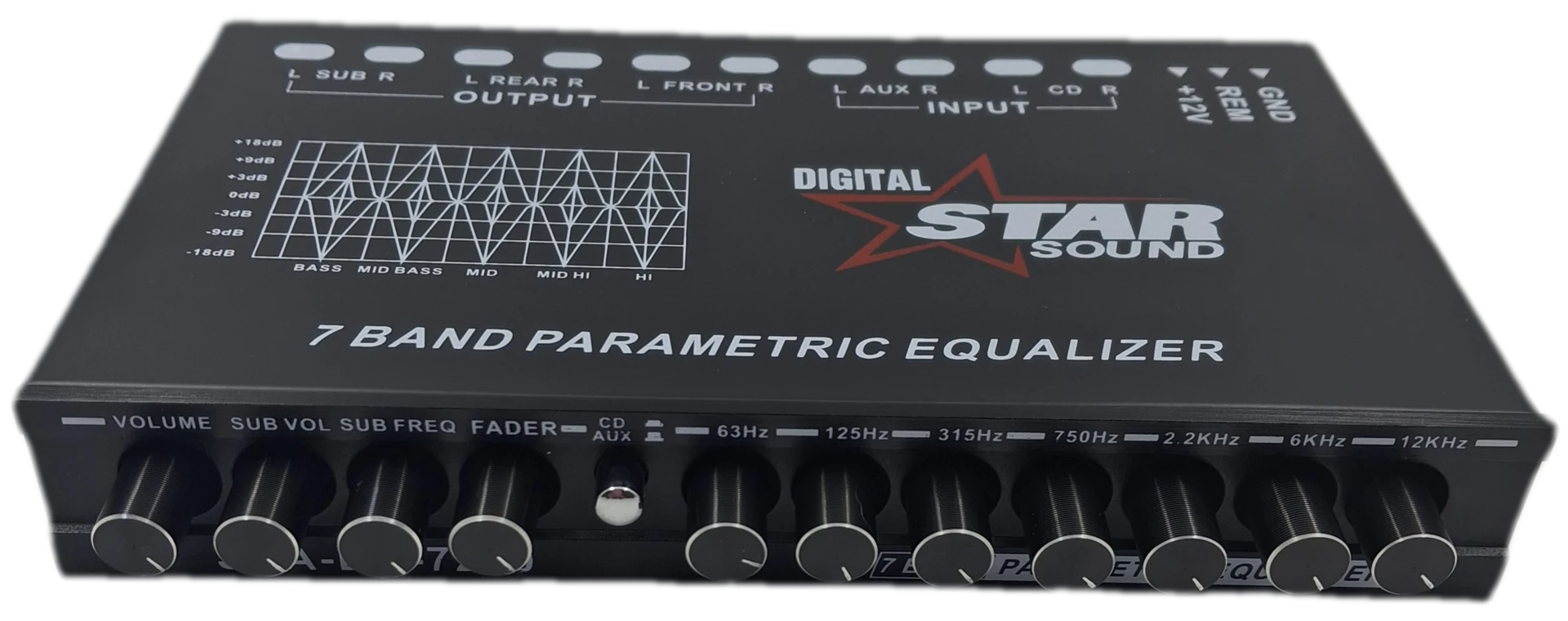 Starsound 7 Band Parametric Equaliser SSA-EQ-7200