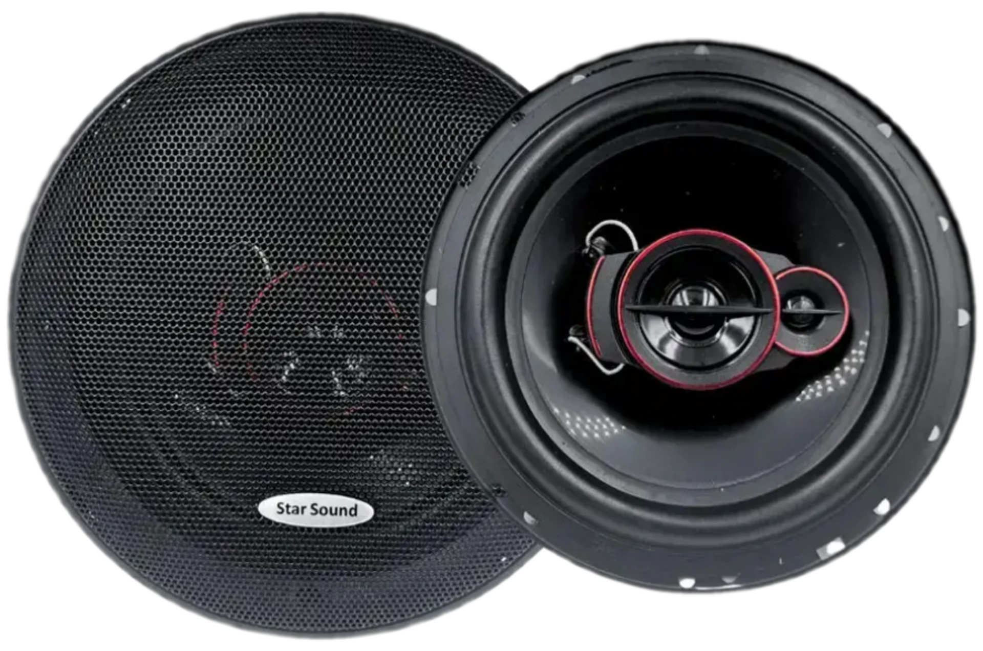 Starsound SSS-6602 6.5-inch Co-Axial 3 Way Speakers