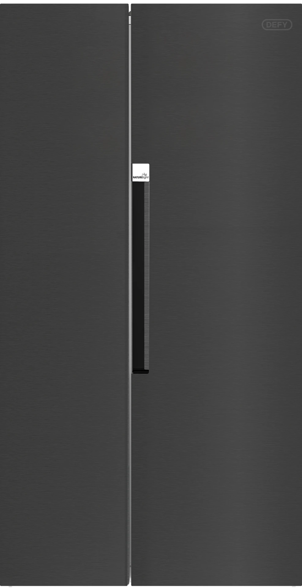 Defy 555L Side by Side F740 Eco NatureLight™ Fridge Metallic DFF636
