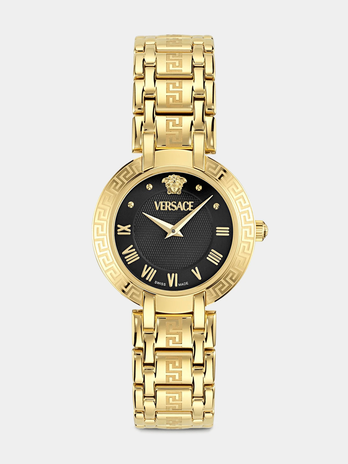 Versace Antlia Gold Plated Bracelet Watch