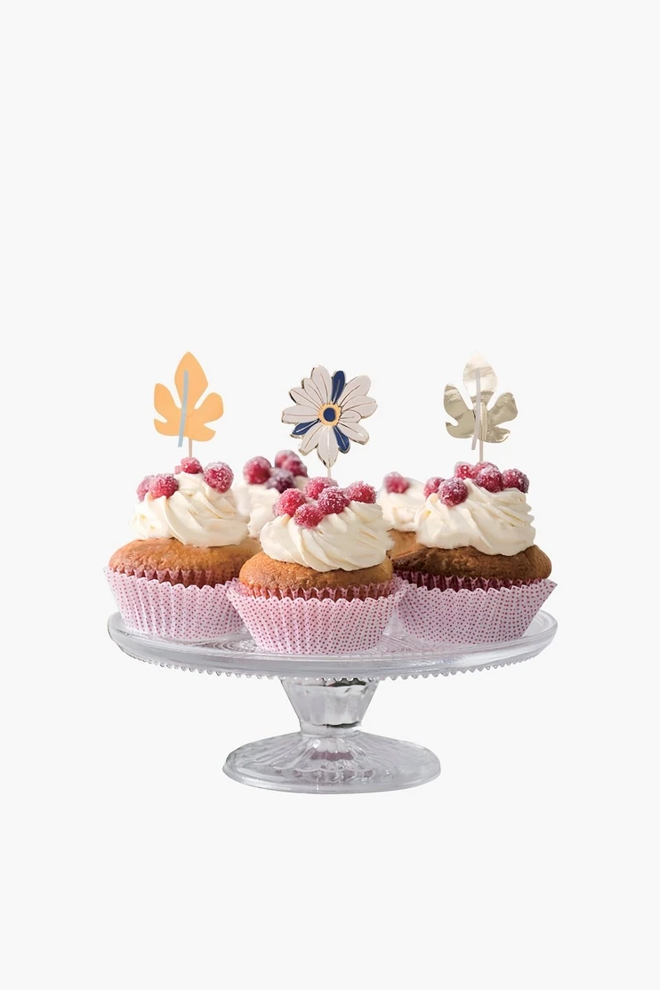 12 Pack Daisy Leaves Topper