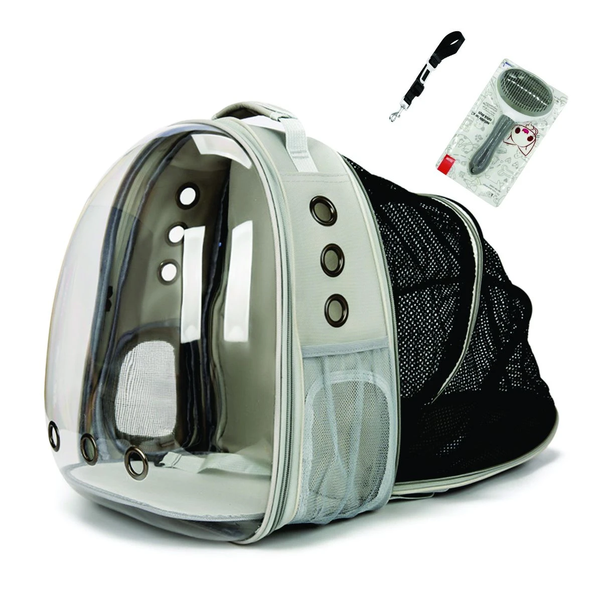 Walking Space Bubble Harness Pet Carrier Backpack for Dogs & Cats