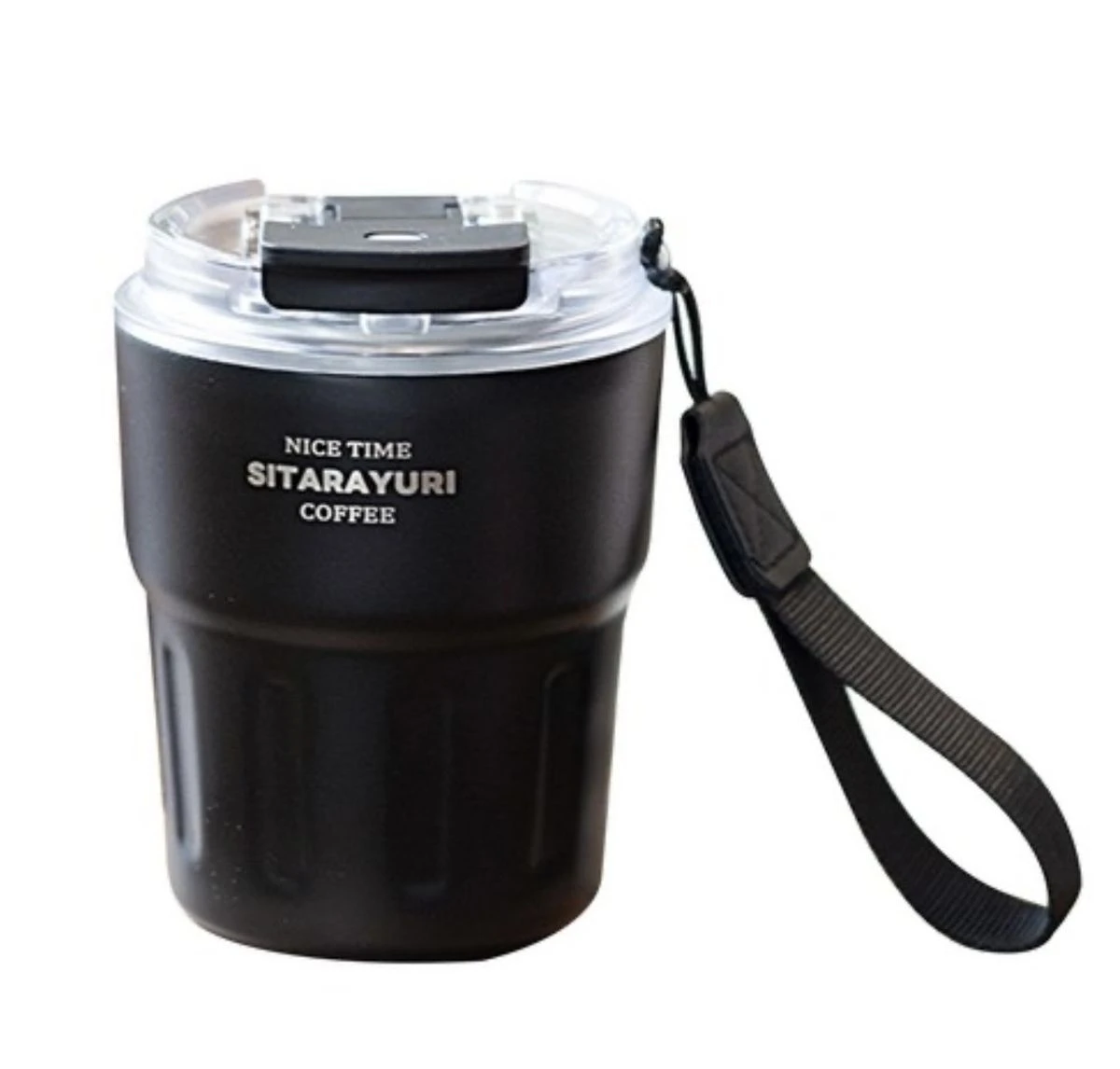 290ml Double Wall Insulated Tumbler with Lid, Sitarayuri Coffee Travel Mug