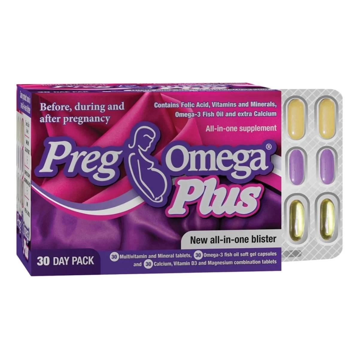 Pregomega Plus 30 Day Pack