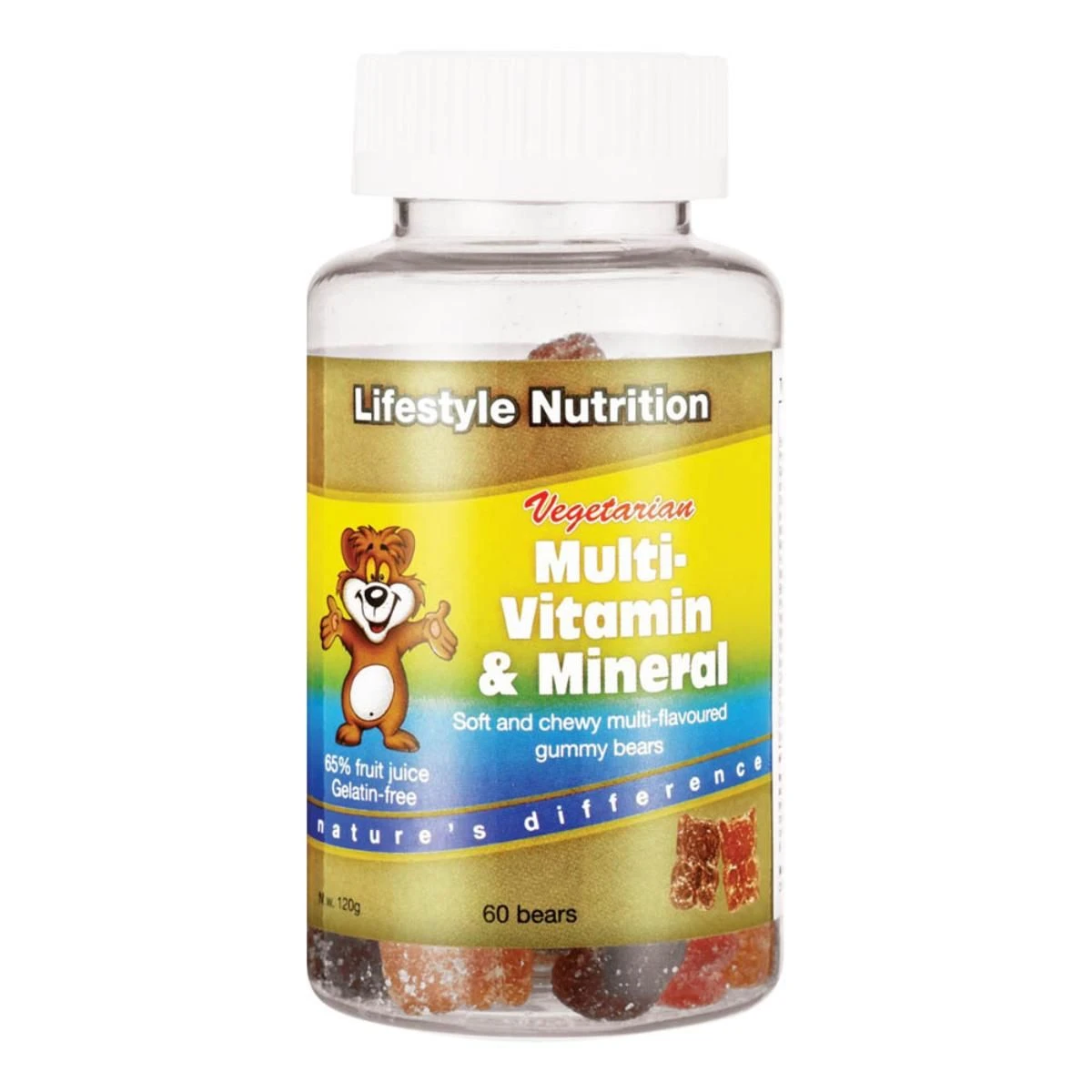 Lifestyle Gummy Bears Vege Mulv 60's