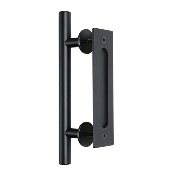 Barn Door Handle Pull - Black