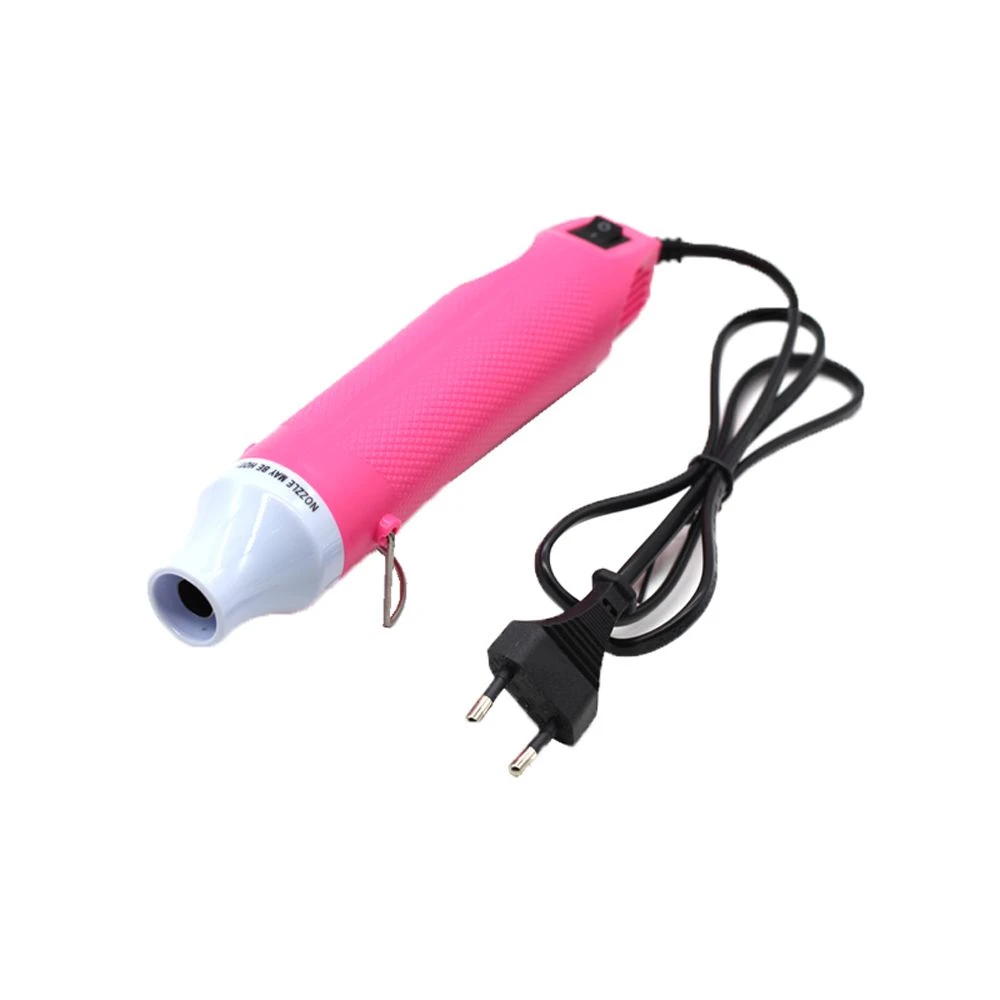 300W DIY Using Heat Air Gun Electric Heater Temperature Gun-Pink