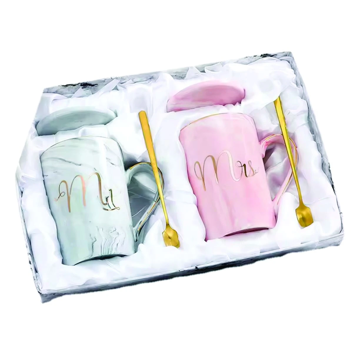 Mr & Mrs Gifting Mug Set.Wedding,Anniversary,Engagement Gift for the Couple