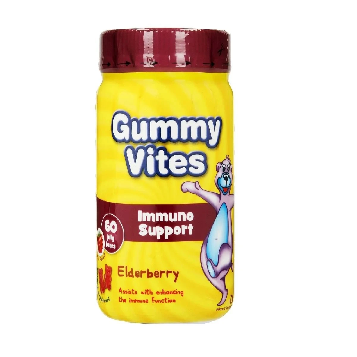 Gummy Vites Elderberry 60 Chews