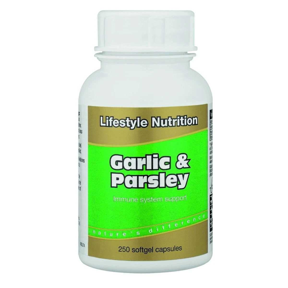 Lifestyle Garlic & Parsley 250 Caps