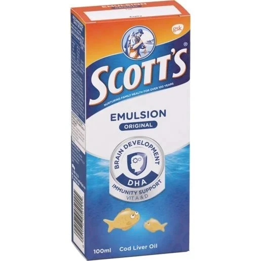 Scotts Emulsion Vitamin Syrup Regular 100Ml